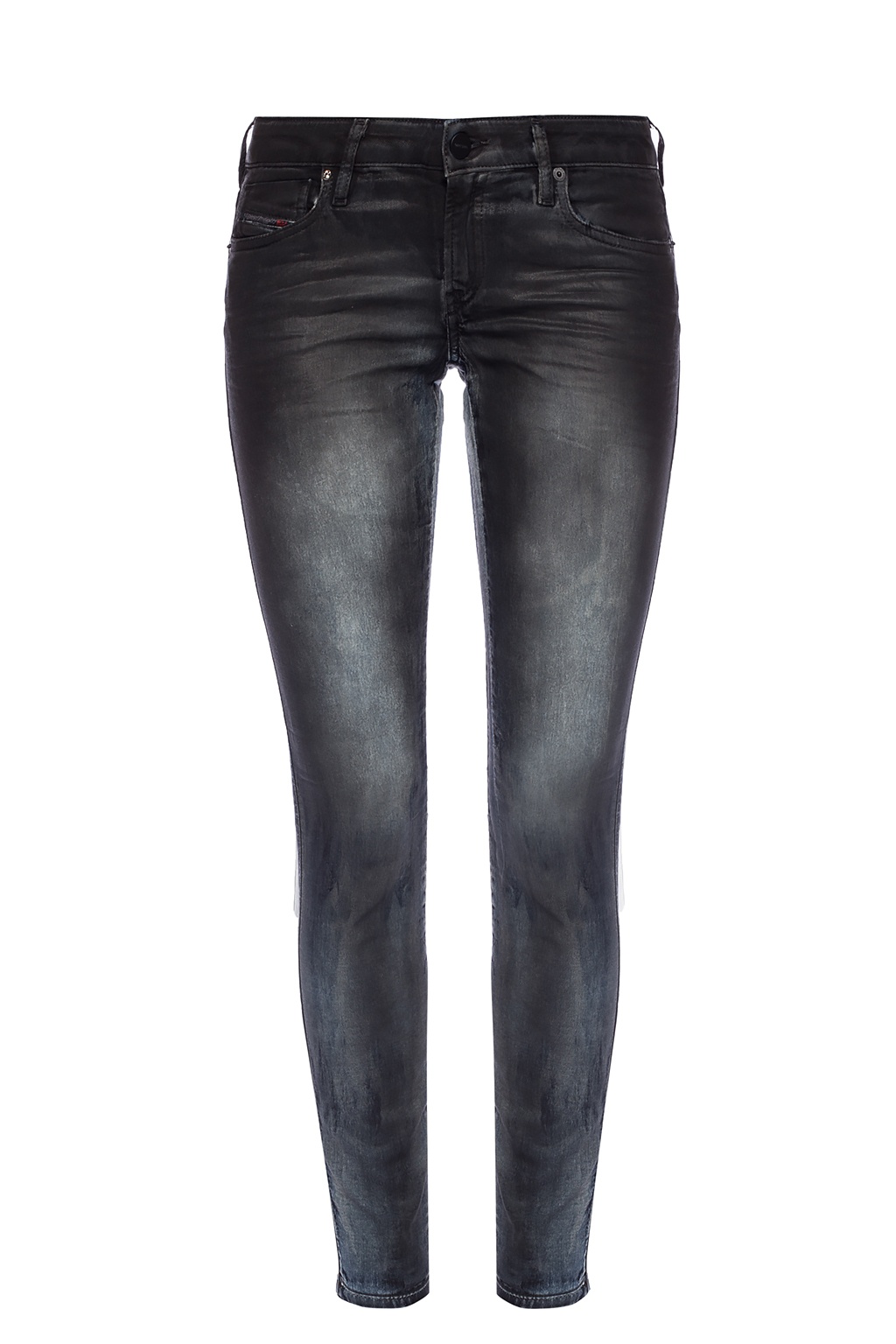 Grey 'Gracey-Ne' distressed jeans Diesel - Vitkac Italy